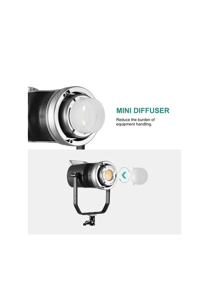 GVM Great Video Maker - GVM-SD200D 200W LED Video Light High Power LED Spotlight Bi-Color LED Daylight - Image 1