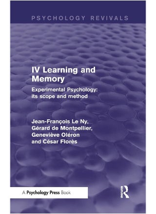 Experimental Psychology Its Scope and Method: Volume IV (Psychology Revivals): Learning and Memory - pzsku/Z266D7521248217233DF3Z/45/1748329083/f8332adb-b0d4-463c-97c2-ad79143755fc
