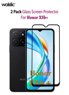 Honor X5b Plus Screen Protector | Tempered Glass Compatible with Honor X5b Plus | Screen Protector Full HD Quality Tempered Glass Anti-Scratch Edge to Edge Coverage with Easy Installation Kit - Black - pzsku/Z266D9BC0771CCC7725CDZ/45/_/1732894395/21d8f160-c718-4b31-b6ba-1b361244917f