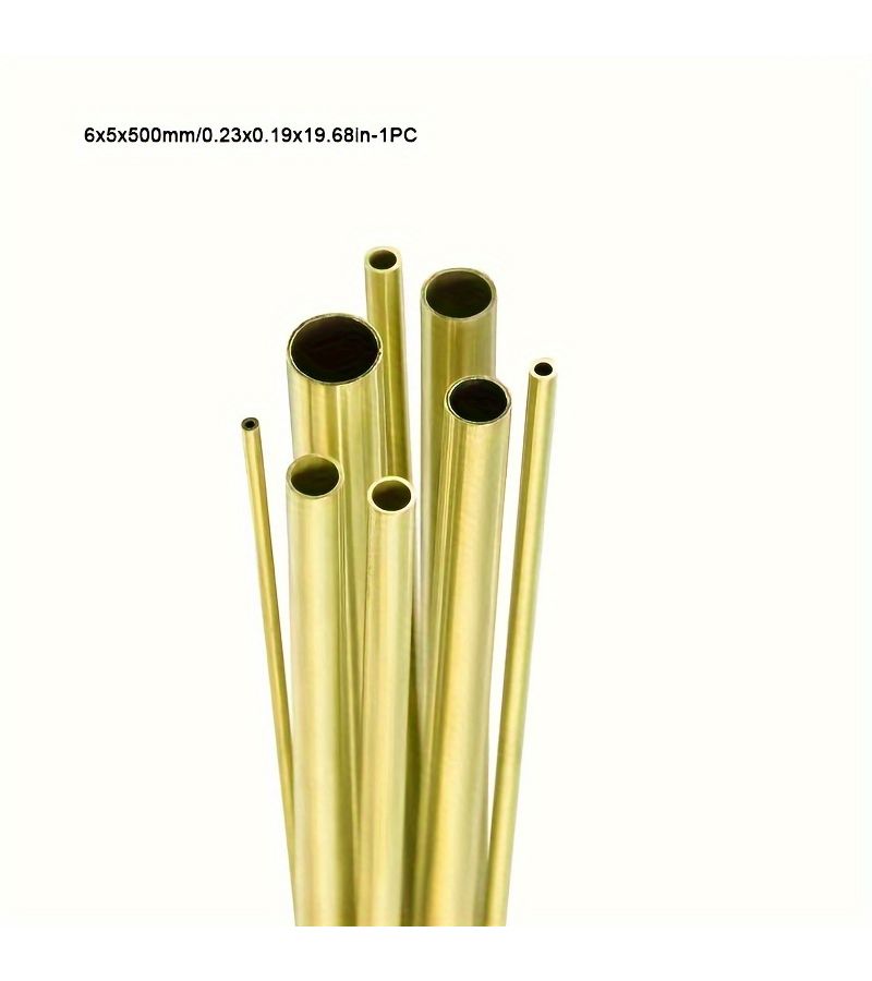 أنبوب نحاسي قطعة واحدة 5x3x500 مم قطر دائري طول 500 مم لا توجد مواصفات: غير متاح - Image 3