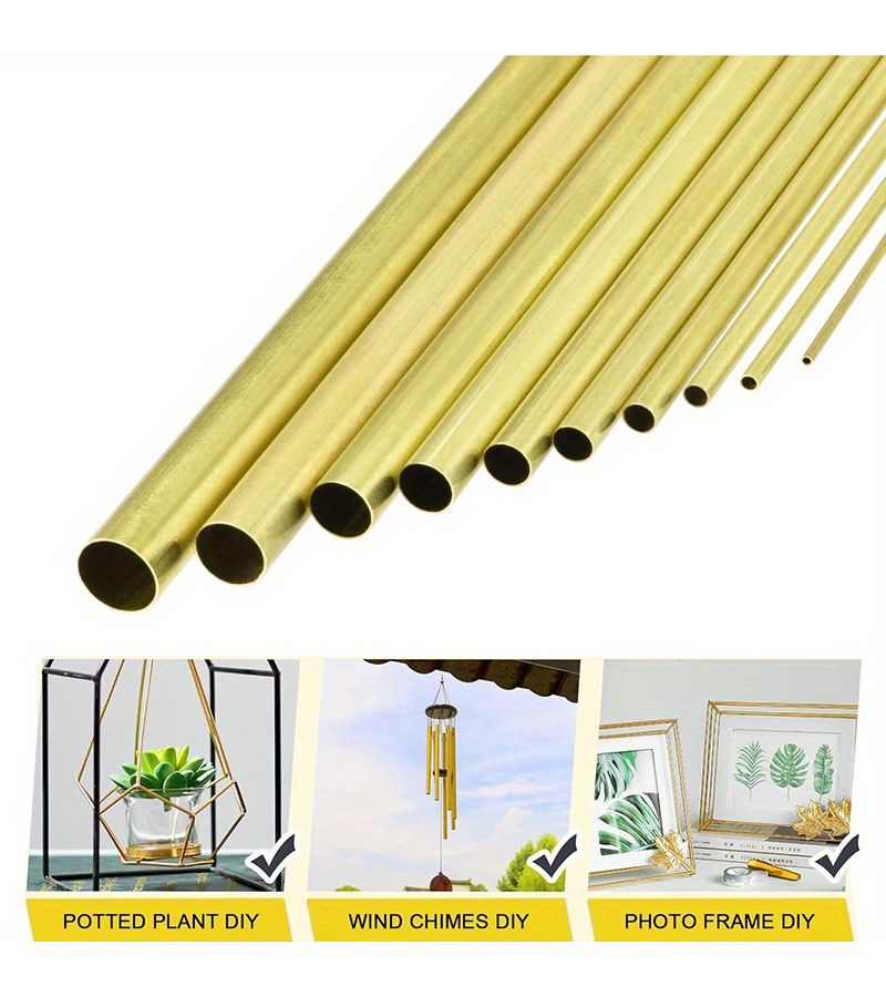 أنبوب نحاسي قطعة واحدة 5x3x500 مم قطر دائري طول 500 مم لا توجد مواصفات: غير متاح - Image 1