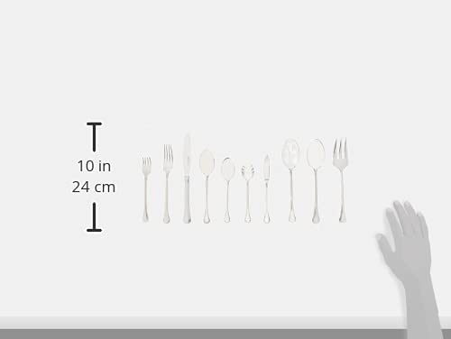 HENCKELS 65-Piece Astley Flatware Set,Silver - Image 3