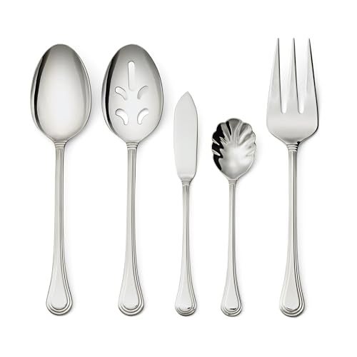 HENCKELS 65-Piece Astley Flatware Set,Silver - Image 2