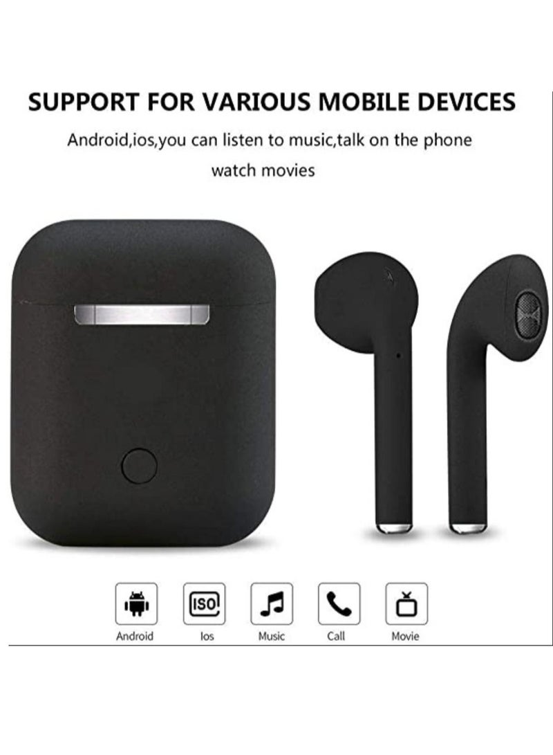 Haino Teko (Germany) Wireless AirPod POP 2021 PRO In-Ear EarPod Limited Edition, Bluetooth Earphone, Headphone, Original Quality, Compatible For iPhones And Androids - Black - Image 2