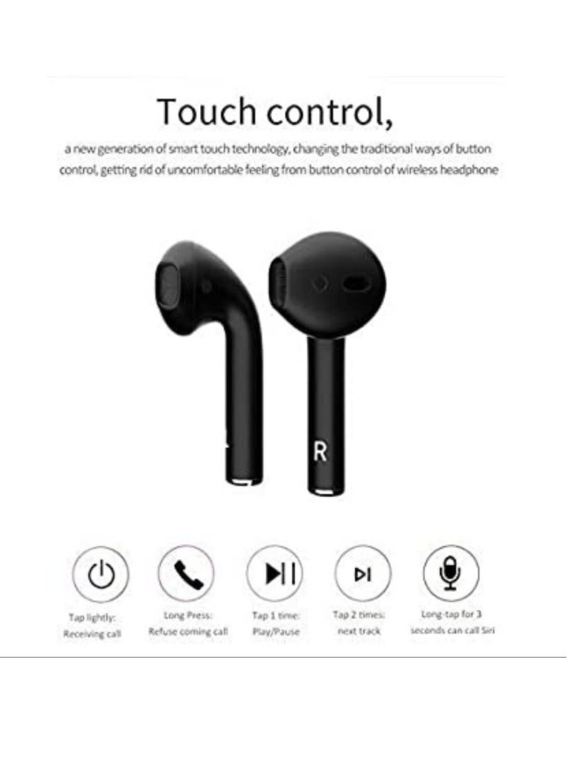 Haino Teko (Germany) Wireless AirPod POP 2021 PRO In-Ear EarPod Limited Edition, Bluetooth Earphone, Headphone, Original Quality, Compatible For iPhones And Androids - Black - Image 4