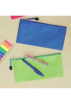 Excefore Zipper Pencil Pouches, 29Pcs Pouch Small Bags Waterproof Cases, Multipurpose Travel for Office Supplies Cosmetics Accessories 12 Colors  - Image 4