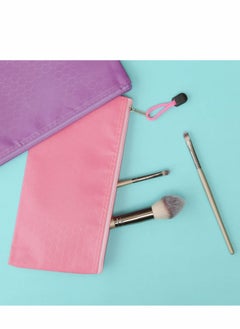 Excefore Zipper Pencil Pouches, 29Pcs Pouch Small Bags Waterproof Cases, Multipurpose Travel for Office Supplies Cosmetics Accessories 12 Colors  - Image 3