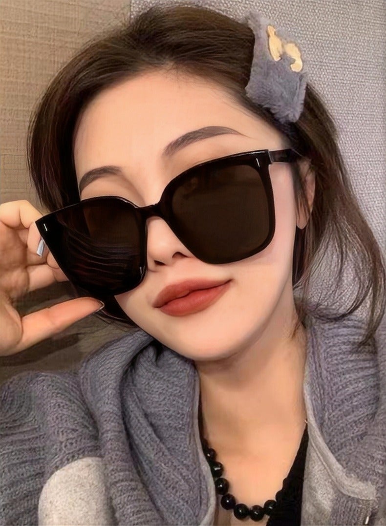 Changer 2Pcs Fashionable Large Frame Sunglasses, Uv400 Protective Glasses, Suitable For Outdoor Travel - Image 4