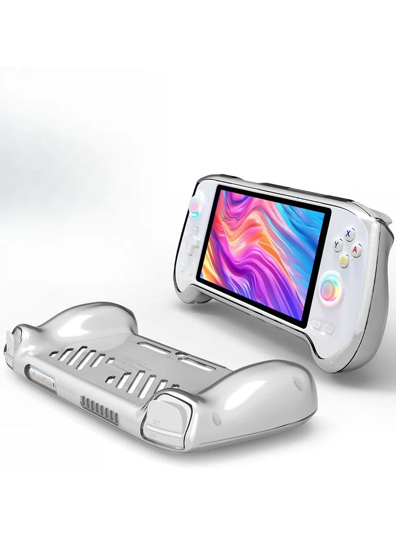 Designed for Anbernic RG557! Transparent TPU soft plastic case, lightweight and scratch-resistant, simple and beautiful. - Image 3
