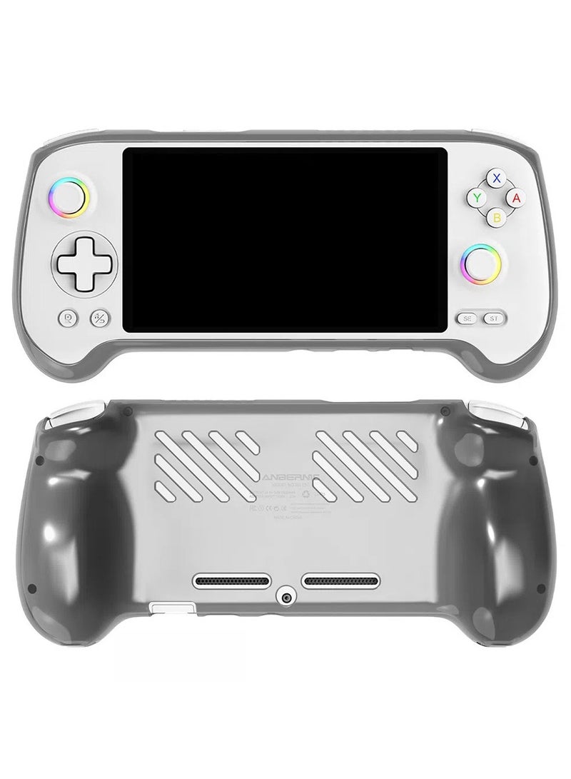 Designed for Anbernic RG557! Transparent TPU soft plastic case, lightweight and scratch-resistant, simple and beautiful. - Image 2