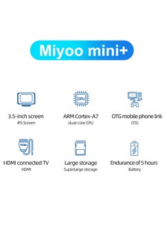 Miyoo Miyoo Mini Plus+ Portable GBA Game PS1 Handheld Game Console(White 128G)  - Image 4