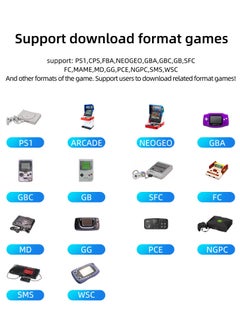 Miyoo Miyoo Mini Plus+ Portable GBA Game PS1 Handheld Game Console(White 128G)  - Image 5