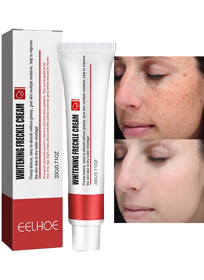 EELHOE - Whitening Freckle Cream, Help Reduce Dark Spots, Anti-Aging, Beauty Skin Care, Spot Cream, Spot Treatment 20G - Image 1