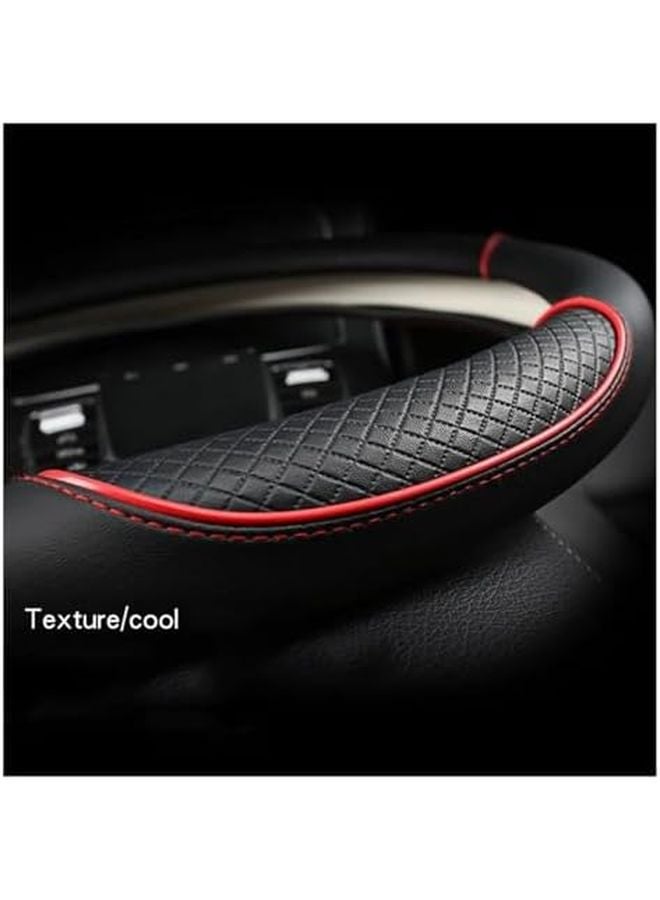 Honda Civic 2016 2020 Anti Slip PU Steering Wheel Cover Color 5 - Image 5