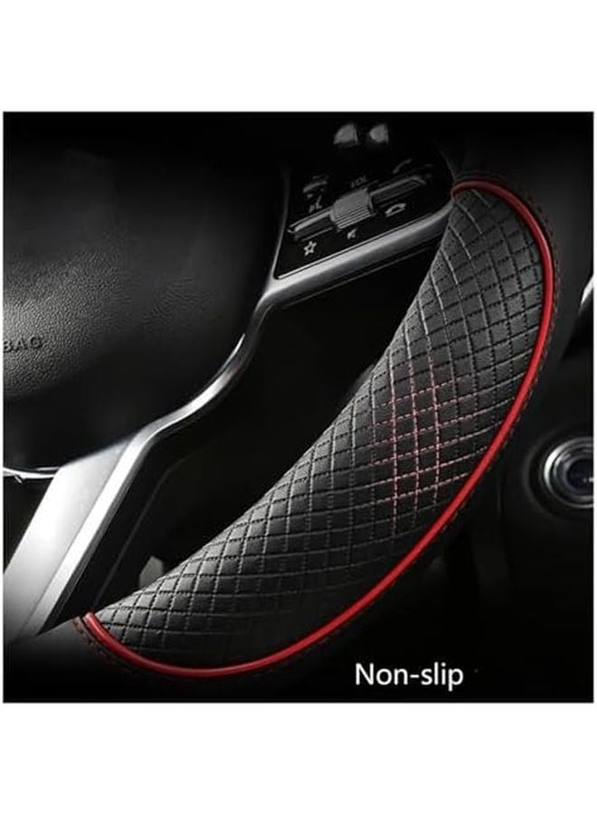 Honda Civic 2016 2020 Anti Slip PU Steering Wheel Cover Color 5 - Image 4
