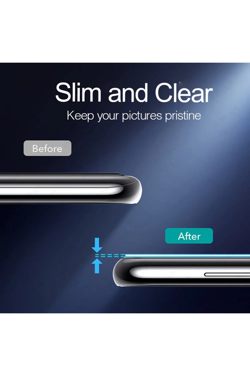 erorex RedmiNote14 Pro Plus 3 Pieces 3Pcs Tempered Glass Camera Cover For Xiaomi Redmi Note 14 Pro+ Note14 - Image 5