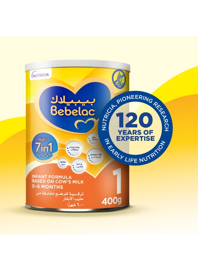 Bebelac - Nutri 7in1 Stage 1 Infant Milk Formula From 0 to 6 Months - Image 1