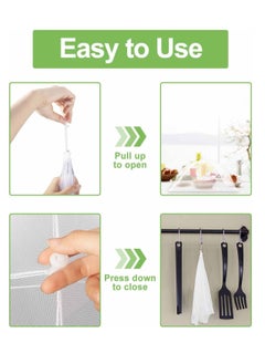 Arabest Encrypted Mesh Food Covers, Foldable Food Cover Umbrella Keep Flies, Bugs, Mosquitoes Away, Reusable Food Net Cover for Outdoors, Parties, Picnics, BBQs (3PCS)  - Image 3