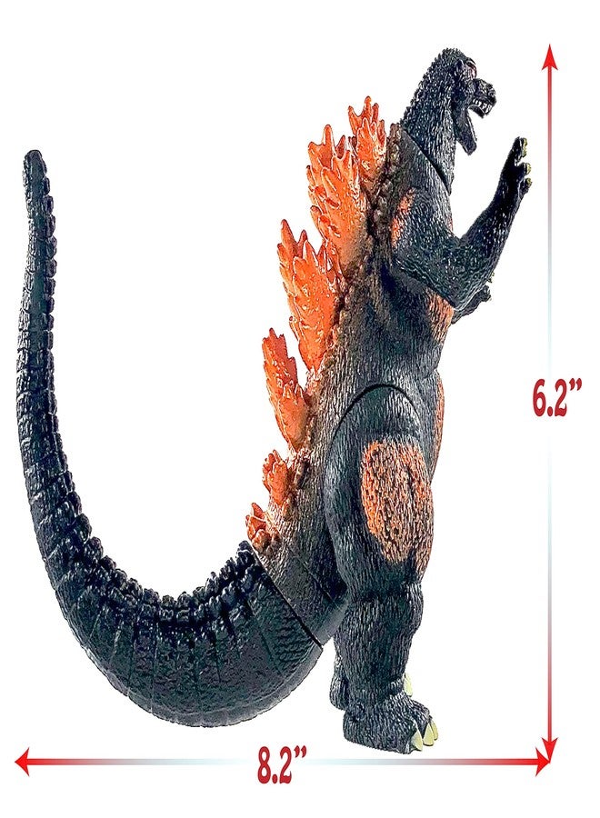 TwCare Burning Godzilla 1995, Movie Series King of The Monsters Movable Joints Action Figures Birthday Gift for Boys and Girls - Image 4