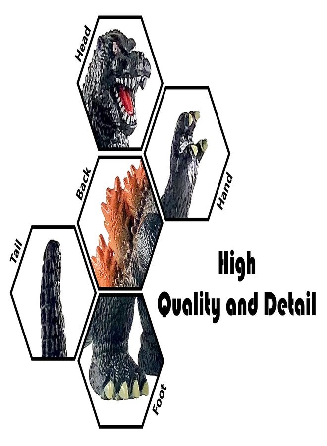 TwCare Burning Godzilla 1995, Movie Series King of The Monsters Movable Joints Action Figures Birthday Gift for Boys and Girls - Image 3