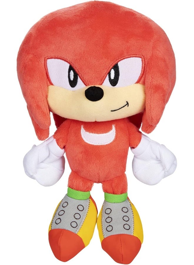 Sonic The Hedgehog 9" Basic Plush â€“ Knuckles (Polygbag 4L) - Image 1