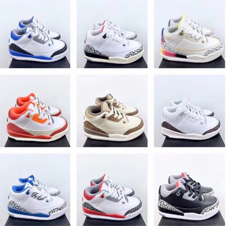 Putian Children'S Shoes 23 New Joe/3 Children'S Basketball Shoes Boys And Girls Casual Sneaker Children'S Board Shoes - Image 2