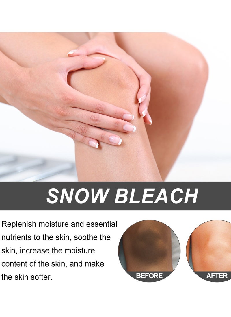 Jaysuing Snow Bleach Essence Underarm Whitening  ，Dark Spot Essence， Skin Whitening ，Body Dark Spot Remover ，Private Part Whitening，Intimate Area Whitening，Correcting Dark Spots，Face and Body Skin Bleaching  ﻿  - Image 3