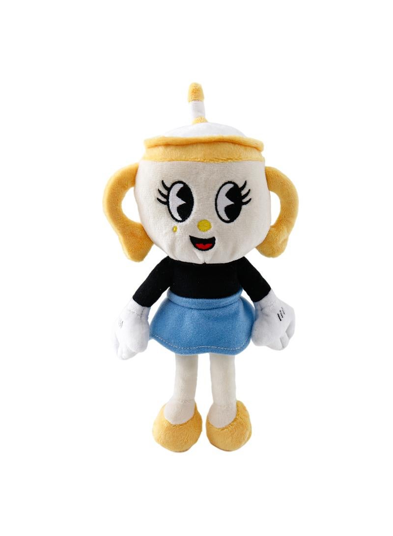 Y&D Cuphead Plush Toy,Super Soft And Huggable Stuffed Doll Of The Cuphead Show,Perfect For Collectors And Gamers Of Cuphead - Image 1