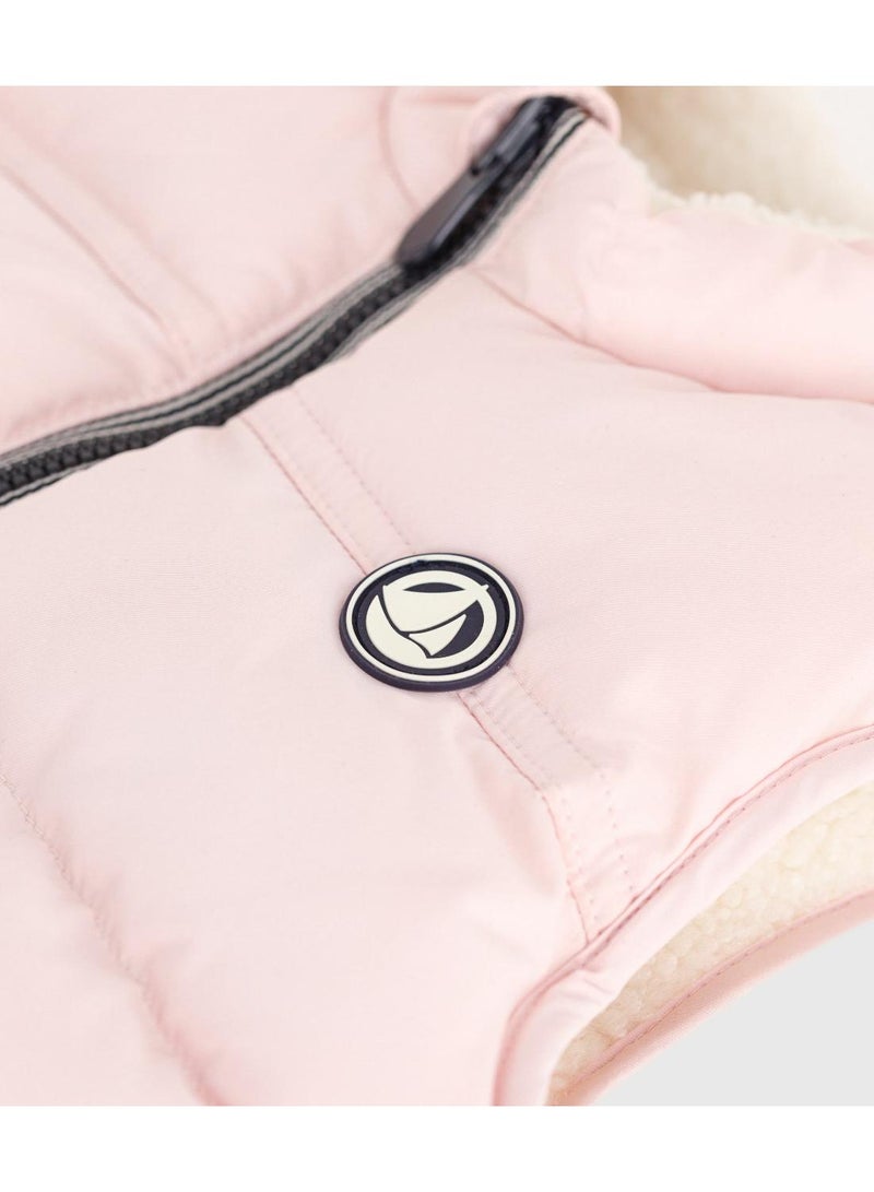 Petit Bateau Baby's reversible sleeveless puffer jacket - Image 5
