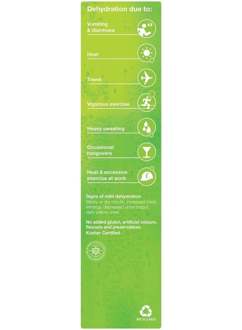 Hydralyte Effervescent Lemon Lime Electolyte Tablets 20 Pack - Image 3