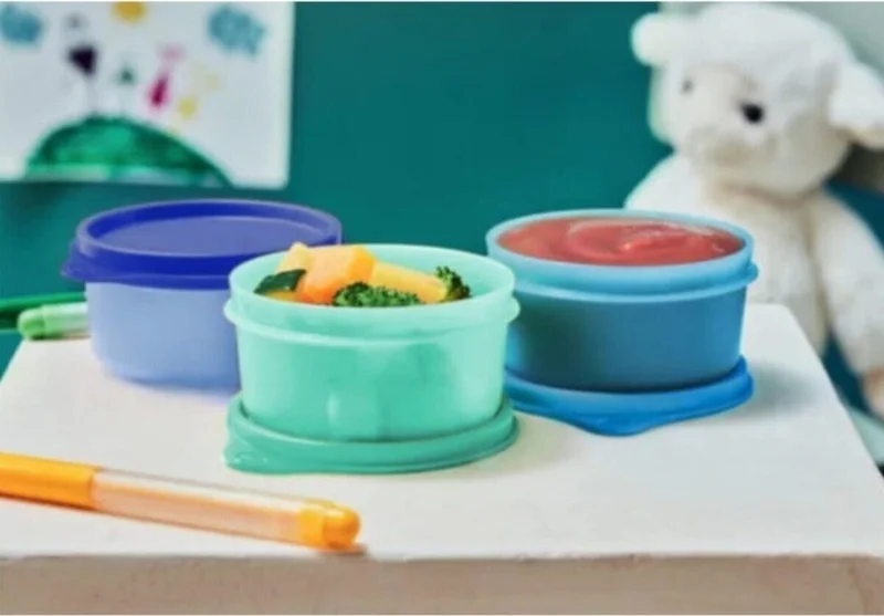 Tupperware Sugar Triplets 250 Ml 3-Piece Storage Container