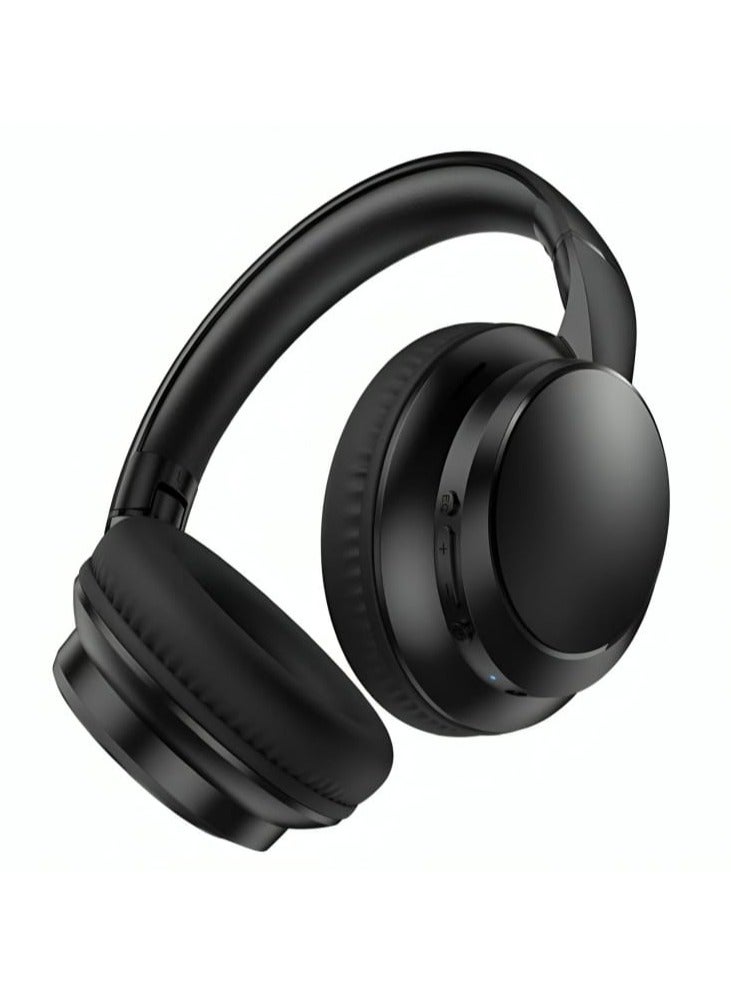أوتيتو سماعات لاسلكية فوق الأذن OT11 بتقنية البلوتوث بتصميم قابل للطي بلوتوث 5.3 أسود - Image 1