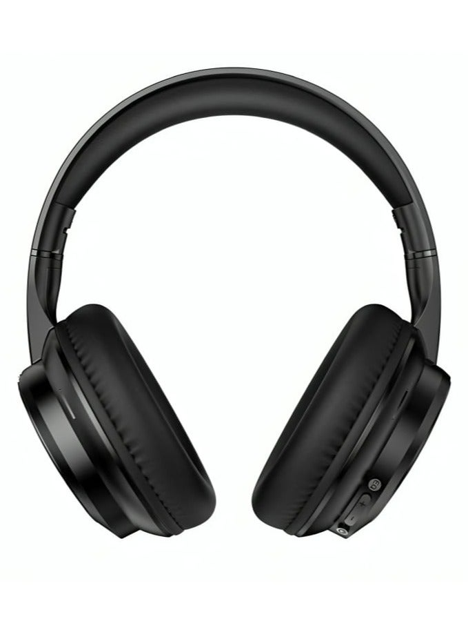أوتيتو سماعات لاسلكية فوق الأذن OT11 بتقنية البلوتوث بتصميم قابل للطي بلوتوث 5.3 أسود - Image 3