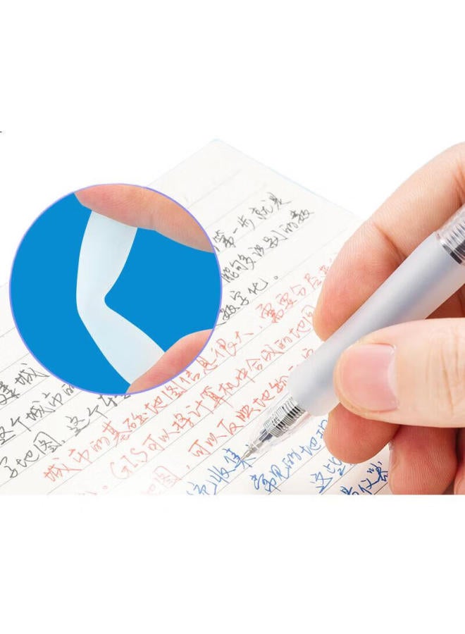 M.G قلم جل سريع الجفاف قابل للسحب من تشينغوانغ (M&G)، قلم امتحان I-Write، قلم أسود 0.5 مم للطلاب، قلم توقيع مع رأس ST، قلم مخصص للامتحانات، قيمة جمالية عالية، أسود، 5 أقلام/علبة، 89715A - Image 3
