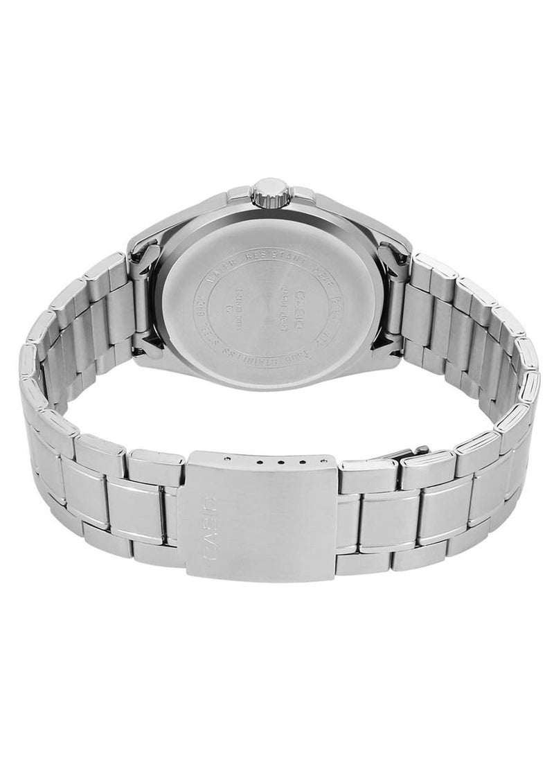 Men's Analog Display Quartz Stainless Steel Strap Watch MTP-1308D-1A2VDF  - 43mm