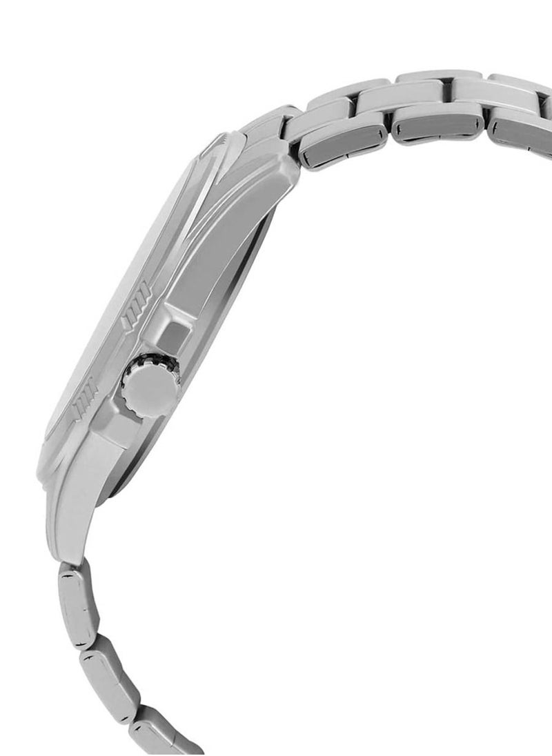 Men's Analog Display Quartz Stainless Steel Strap Watch MTP-1308D-1A2VDF  - 43mm