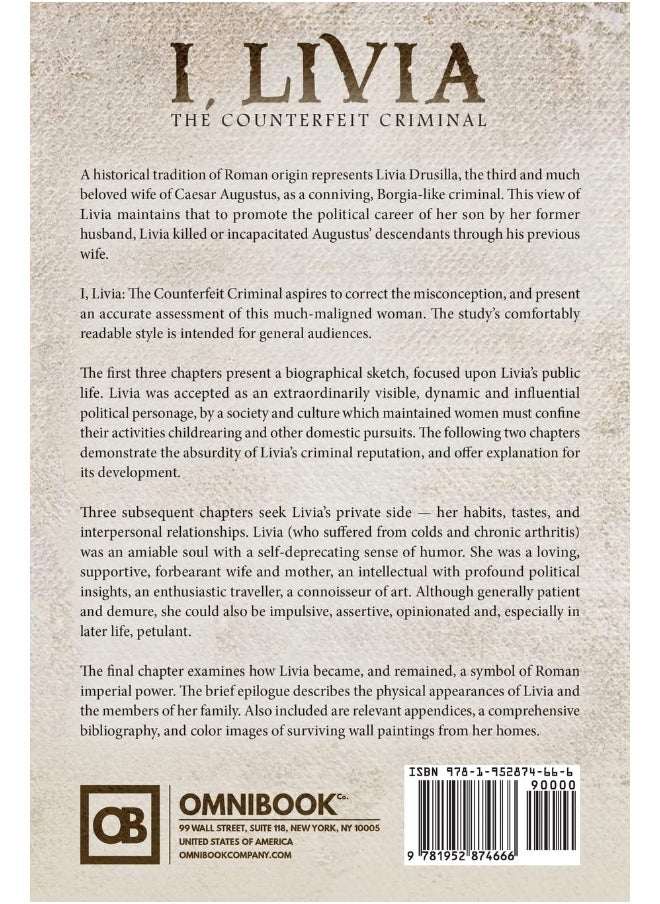 I, Livia: The Counterfeit Criminal  - Image 2