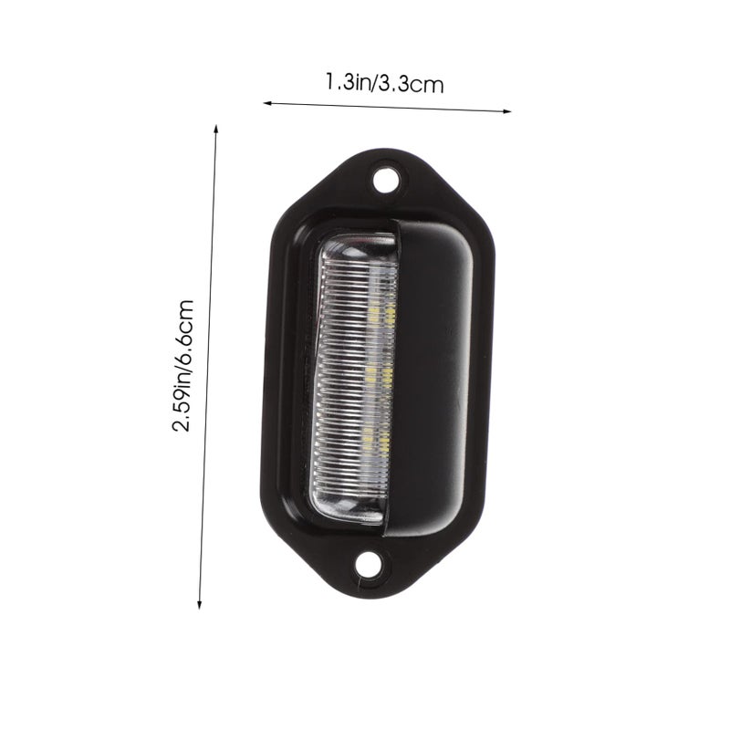Universal License Plate Light Kit LED Tail Light For Trailer RV Truck Van 12 24V - Image 3