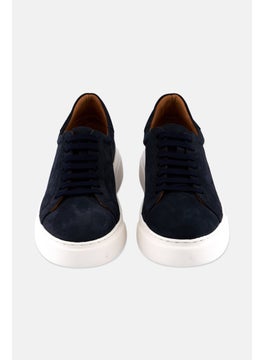 Algspar Men Lace Up Casual Shoes, Navy  - Image 4