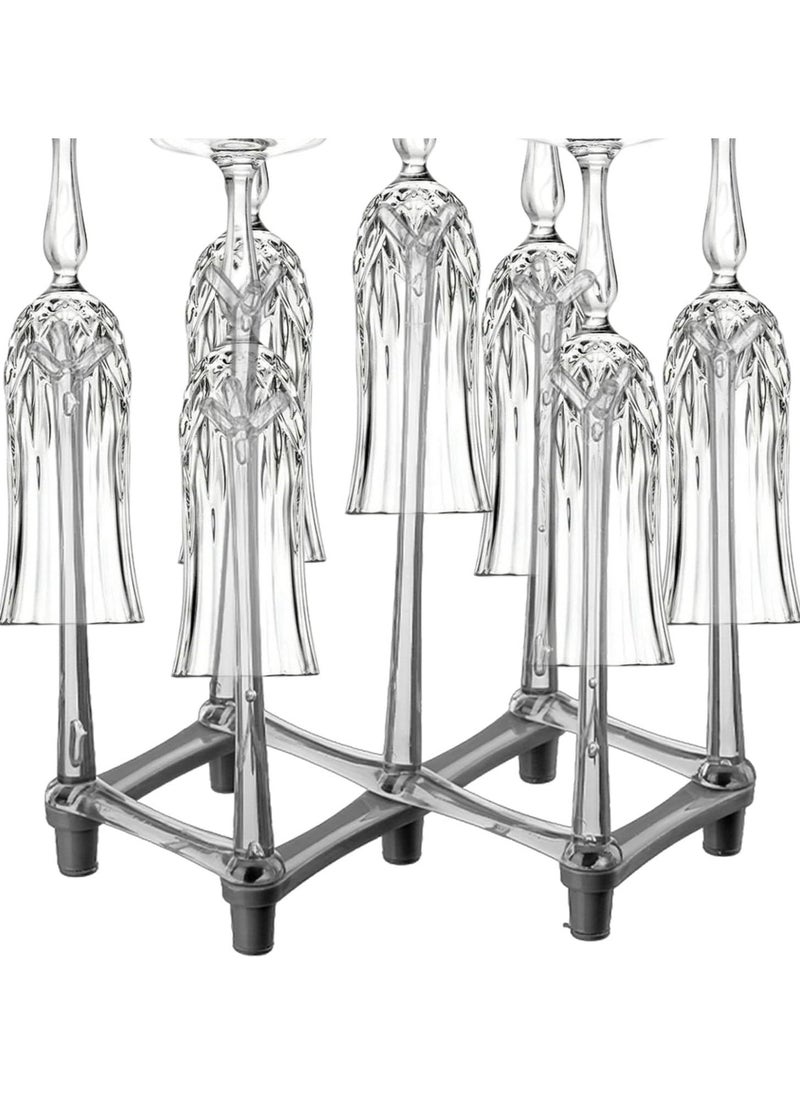 CMGTYYD - Cup Drying Rack - Water Bottle Drying Rack | Retractable Drinking Glass Drainer Stand, Water Bottle Drying Rack, Cup Drying Rack For Counter, Tumbler Drying Rack, Non-Slip Bottom For Water Bottles - Image 1