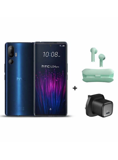 HTC U24 Pro Dual SIM 5G 12GB RAM 512GB Blue + Nextbot E18 TWS + Adapter