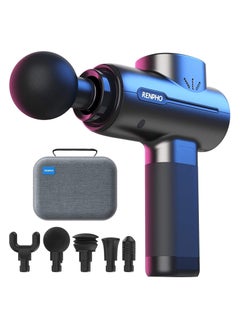 RENPHO Powerful Portable Massage Gun With Long Battery Life And 10 Min Auto-Off Protection - Black  - Image 1