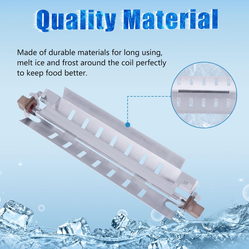 M Motico WR51X10055 Refrigerator Defrost Heater Kit, WR55X10025 Refrigerator Temperature Sensor, WR50X10068 Defrost Thermostat Compatible with General Electric Hotpoint Refrigerators - Image 5