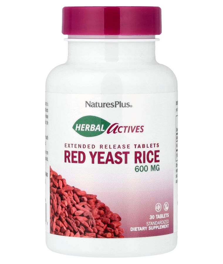 Herbal Actives Red Yeast Rice 600 mg 30 Tablets