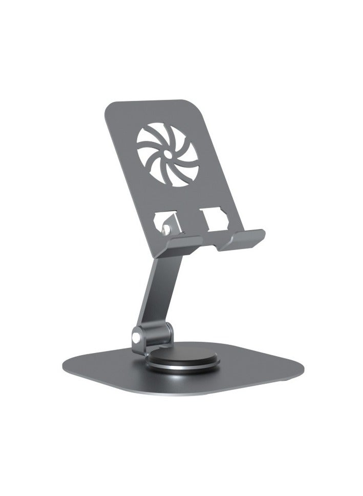 All-metal Mobile Phone Holder Foldable 360° Rotating Desktop Mobile Phone Holder - Image 1