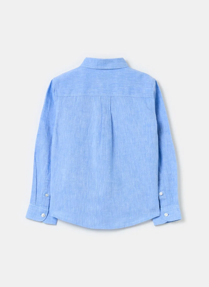 Ovs Linen And Cotton Shirt