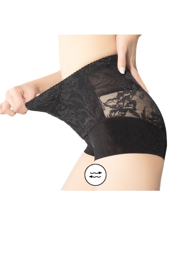 KUYING High Waisted Anti Glare Postpartum Waist Cinching And Hip Lifting Safety Pants For Body Shaping Set Of 2 - Image 4