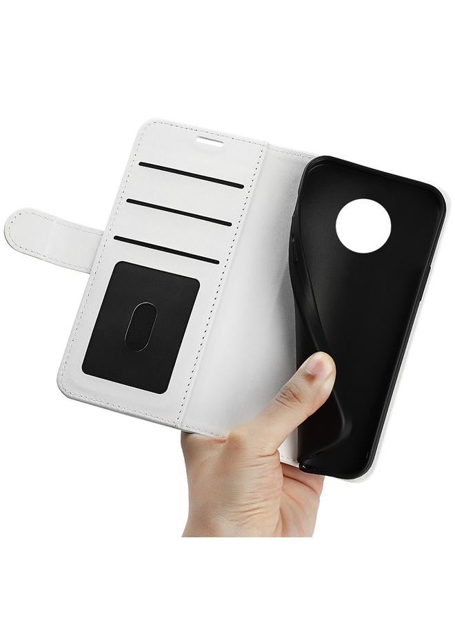 S-TOP Case For Nokia G50 R64 Texture Single Horizontal Flip Phone Protective Case with Holder & Card Slots & Wallet& Photo Frame - Image 4