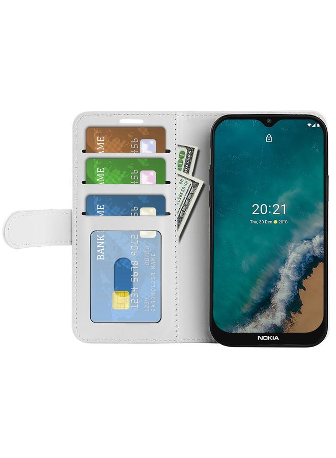 S-TOP Case For Nokia G50 R64 Texture Single Horizontal Flip Phone Protective Case with Holder & Card Slots & Wallet& Photo Frame - Image 5