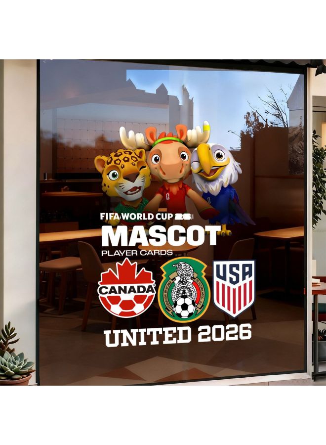 2026 World Cup Theme Scene Decoration Atmosphere Setup –Specifications:Middle Color Category:Sjb03 transparent static electricity 05 - Image 3